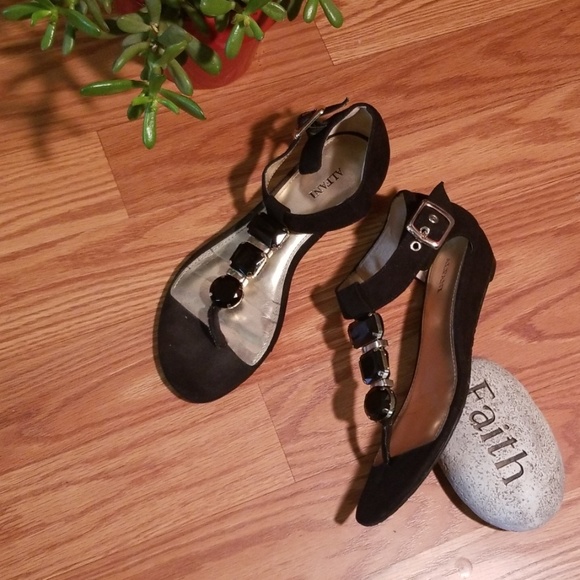 Alfani Shoes - Alfani wedge sandals size 7 1/2